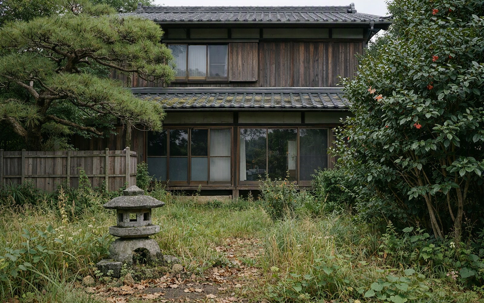 庭じまい前のイメージ